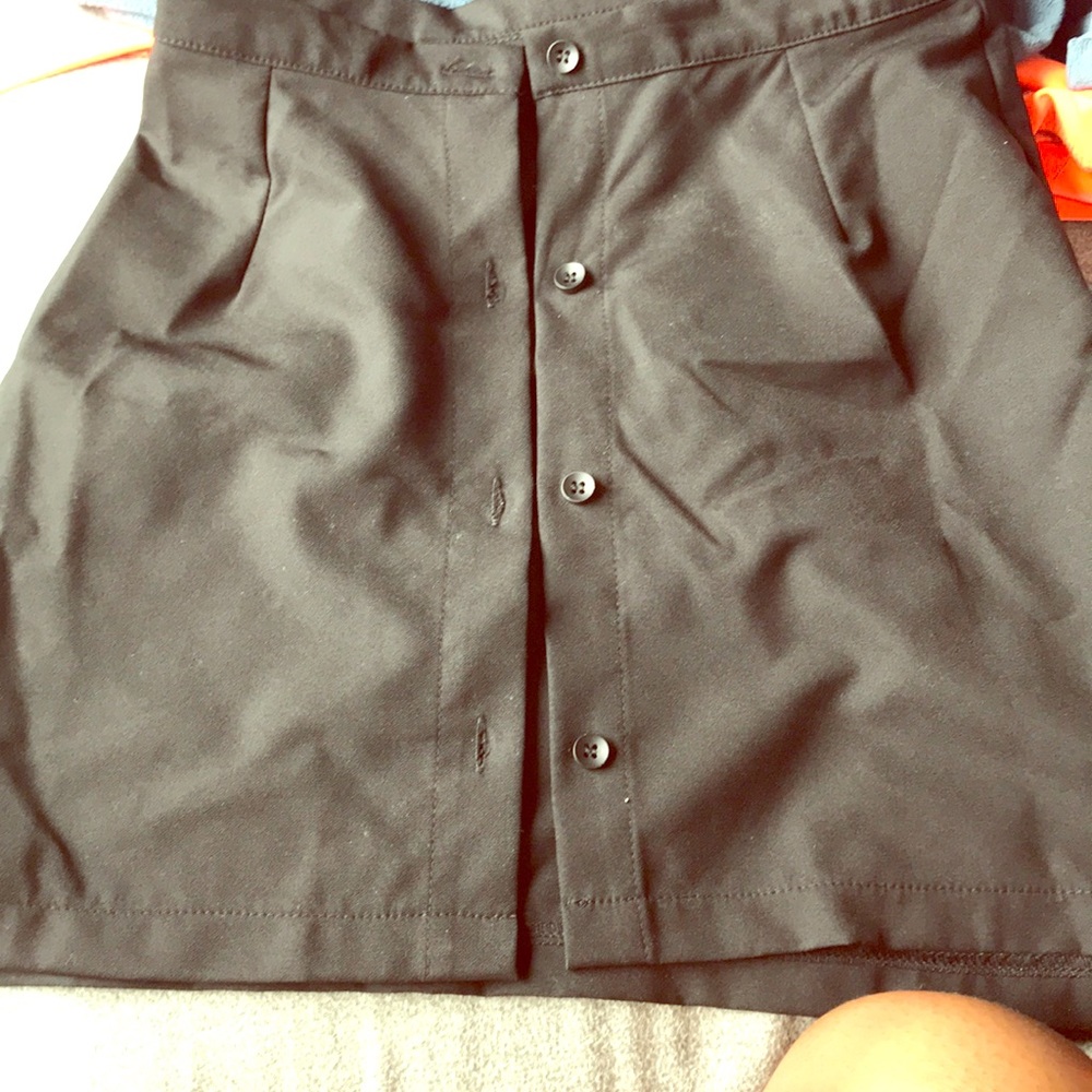 Matte brand skirt